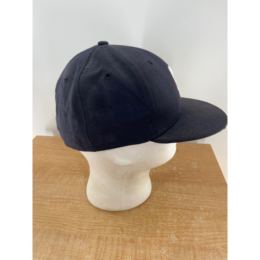 New Era 59FIFTY Modesto Nuts MiLB Fitted Hat Navy Blue 6 7/8 Baseball Cap - Picture 4 of 5